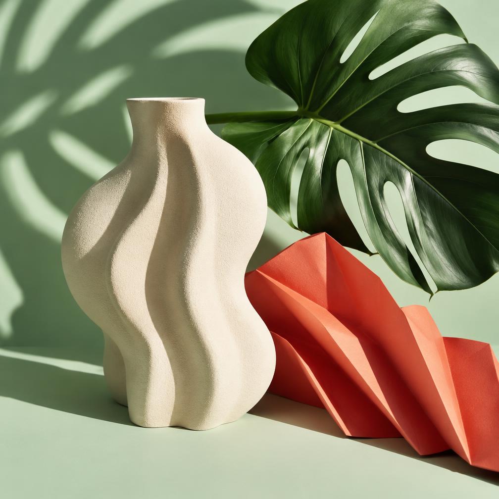 Botanical and ceramic campaign art direction